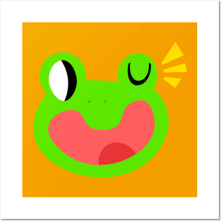 Froggie! Posters and Art